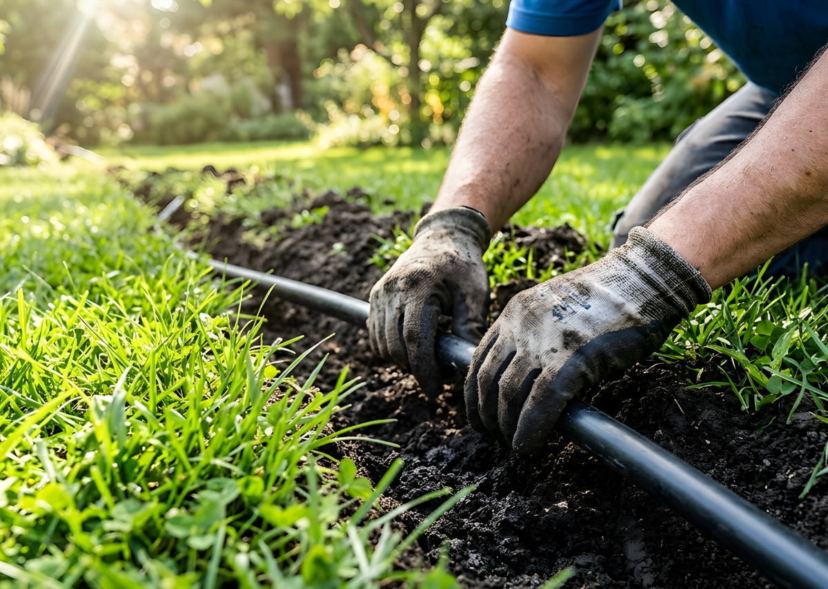 How Long Does an In-Ground Sprinkler Install Take?